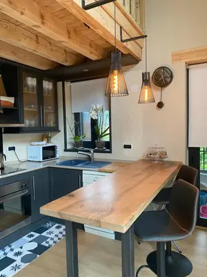 Una cocina o zona de cocina en Ca de Palomera Vall d’Aran