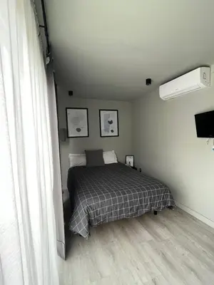 Cama o camas de una habitación en LA CASA CONTENEDOR