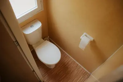 Un baño de Camping Alquézar