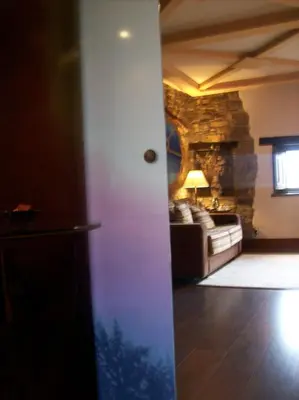 Cama o camas de una habitación en Los Siete Reyes