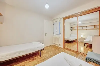 Cama o camas de una habitación en Jarauta 50 by Clabao