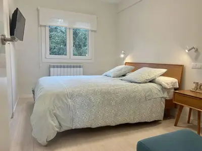 Cama o camas de una habitación en Minutar. Luminoso y reformado