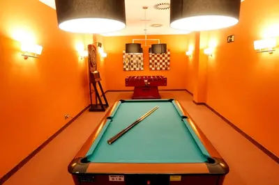 Mesa de billar en Hotel & Spa Real Badaguás Jaca