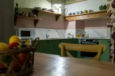 Una cocina o zona de cocina en Casa María Berna