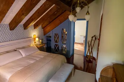 Cama o camas de una habitación en Casa María Berna