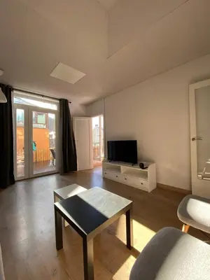 Una televisión o centro de entretenimiento en Apartamento Arce II en al Valle de Benasque