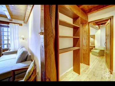 Cama o camas de una habitación en CASA PINS de Alma de Nieve
