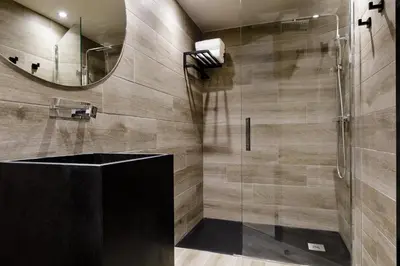 Un baño de Hotel Pamplona Plaza