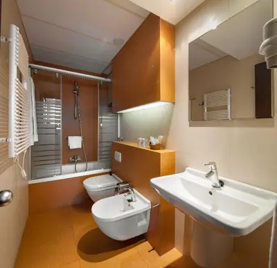 Un baño de Hotel Yoldi