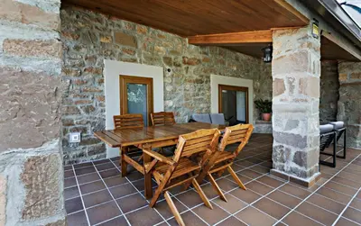 Un patio o zona al aire libre en Masoveria la Boba