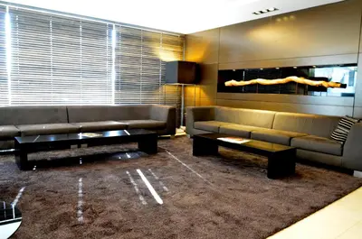 Zona de estar de Hotel Zenit Pamplona