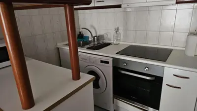 Una cocina o zona de cocina en Apartamento Tramuntana