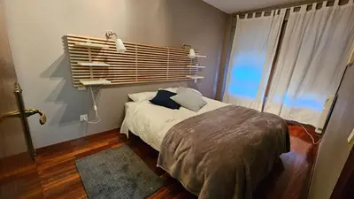 Cama o camas de una habitación en Apartamento Tramuntana