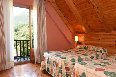 Cama o camas de una habitación en RVHotels Orri