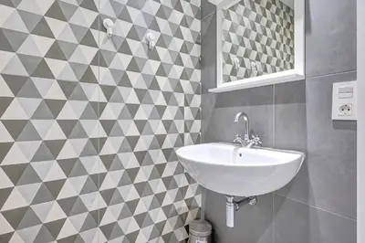 Un baño de El Navarro Suite - Gestión familiar