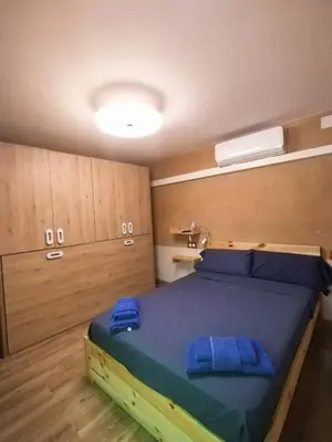 Cama o camas de una habitación en La Calma de Pàmies