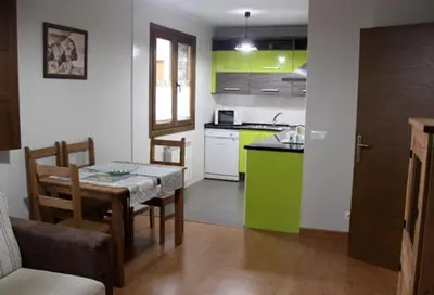 Una cocina o zona de cocina en IKUILU Ochagavia-Selva de Irati