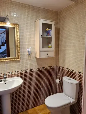 Un baño de El ático de la Gorga