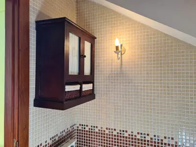 Un baño de El ático de la Gorga
