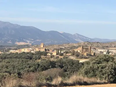 Paisaje cerca of this country house