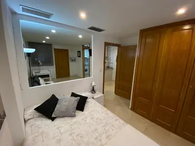 Una televisión o centro de entretenimiento en Carol's home II