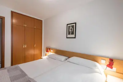 Cama o camas de una habitación en Barlongueta y Totiaran