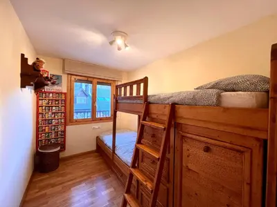 Cama o camas de una habitación en Apartament La Falla - L'Amfitriona