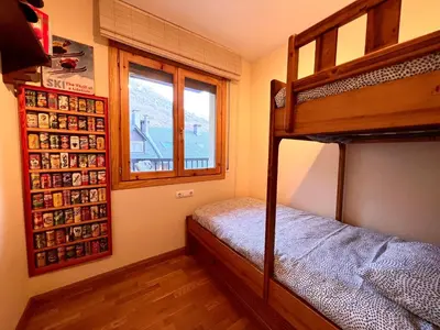 Cama o camas de una habitación en Apartament La Falla - L'Amfitriona