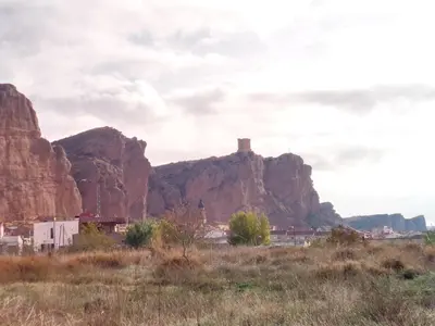 Paisaje cerca de este albergue