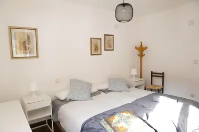 Cama o camas de una habitación en Apartamento La Campa
