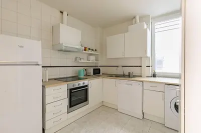Una cocina o zona de cocina en Apartamento CityCenter Tudela