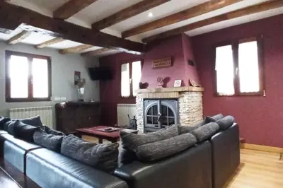 Zona de estar de Enekoizar apartamento
