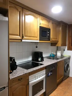 Una cocina o zona de cocina en Casa La Montañuela