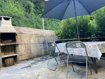 Un patio o zona al aire libre en Casa La Montañuela