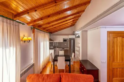Una cocina o zona de cocina en Apartamento Los 3 Reyes