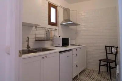 Una cocina o zona de cocina en Cal Porrerà 1800