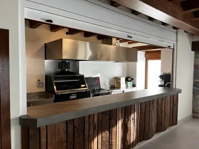 Una cocina o zona de cocina en HOTEL RURAL BASQUE IRATI
