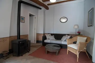 Zona de estar de Cal Porrerà: Lo Molló
