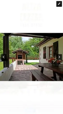 Jardín al aire libre en Casa rural altza erreka