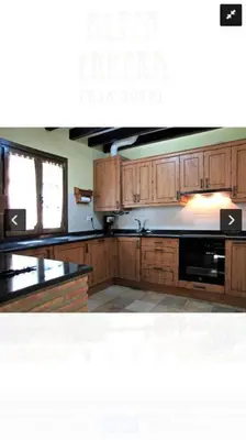 Una cocina o zona de cocina en Casa rural altza erreka