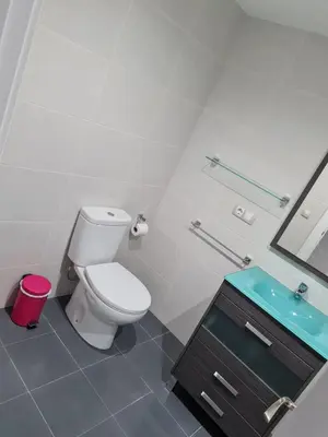 Un baño de VTZ El Balcón de Rey Alfonso V