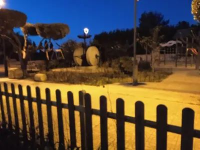 Jardín al aire libre en Casa Mónica