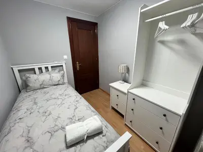 Cama o camas de una habitación en Apartamento Zaragoza Centro