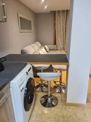 Una cocina o zona de cocina en Apartamento Zaragoza Centro