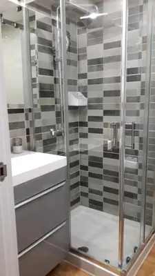 Un baño de Apartamento Zaragoza Plaza Europa