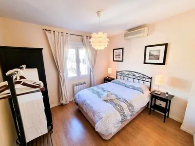 Cama o camas de una habitación en Centric El Secreto del Pilar ComoTuCasa