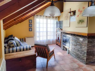 Zona de estar de Apartamento con encanto