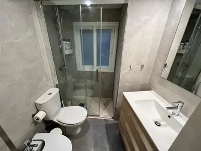Un baño de Apartamenticos Estudio Las Armas II