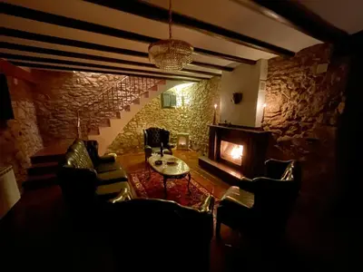 Zona de estar de Casa Maro Prenafeta