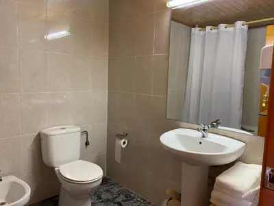 Un baño de Hotel Rural Cal Amadeu